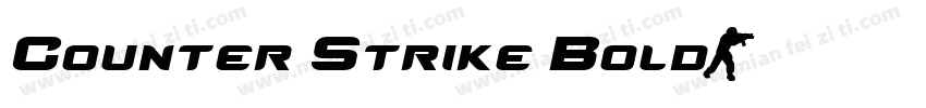Counter Strike Bold字体转换